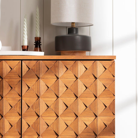 Tessa Solid Wood Prism Sideboard / TV Stand