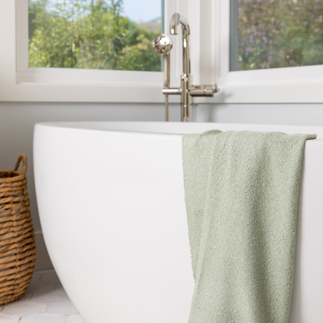 Textured Bamboo Boucle Towel