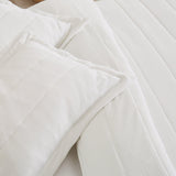 Textured Striped Quilt Set - Ellie Collection