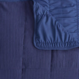 Textured Striped Quilt Set - Ellie Collection