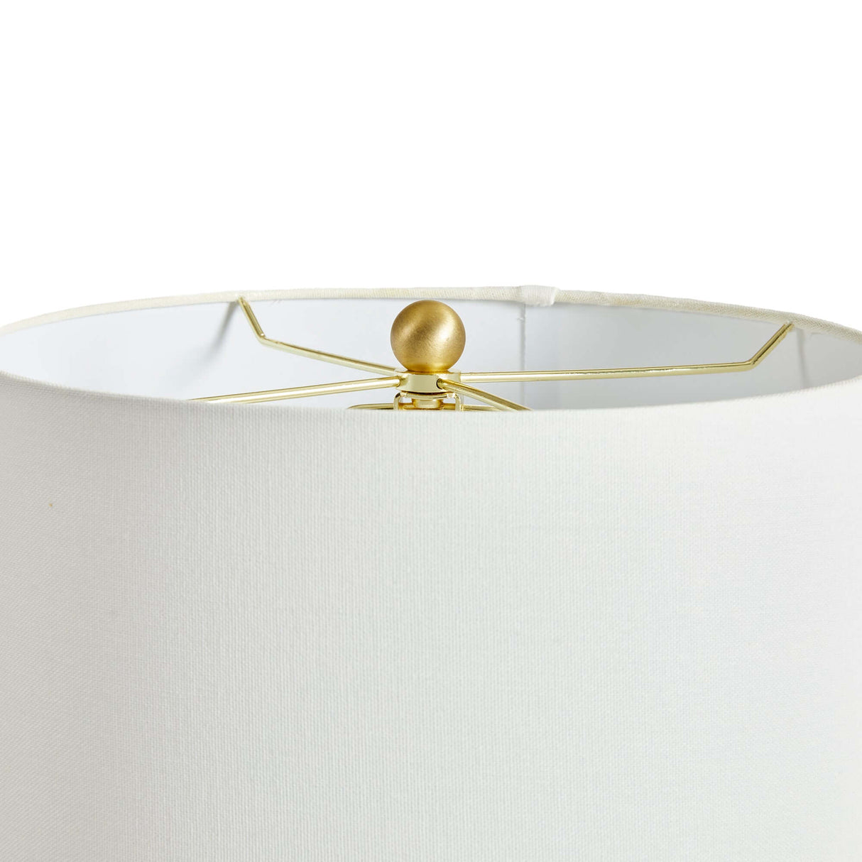 Textured Vintage Ceramic Table Lamp in White Glaze-table lamp-Parc Decor