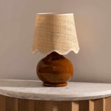 Theisseil Brown Table Lamp-Lighting-Parc Decor