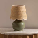 Theisseil Green Table Lamp-Lighting-Parc Decor