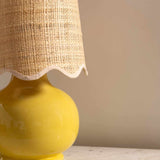 Theisseil Yellow Table Lamp-Lighting-Parc Decor
