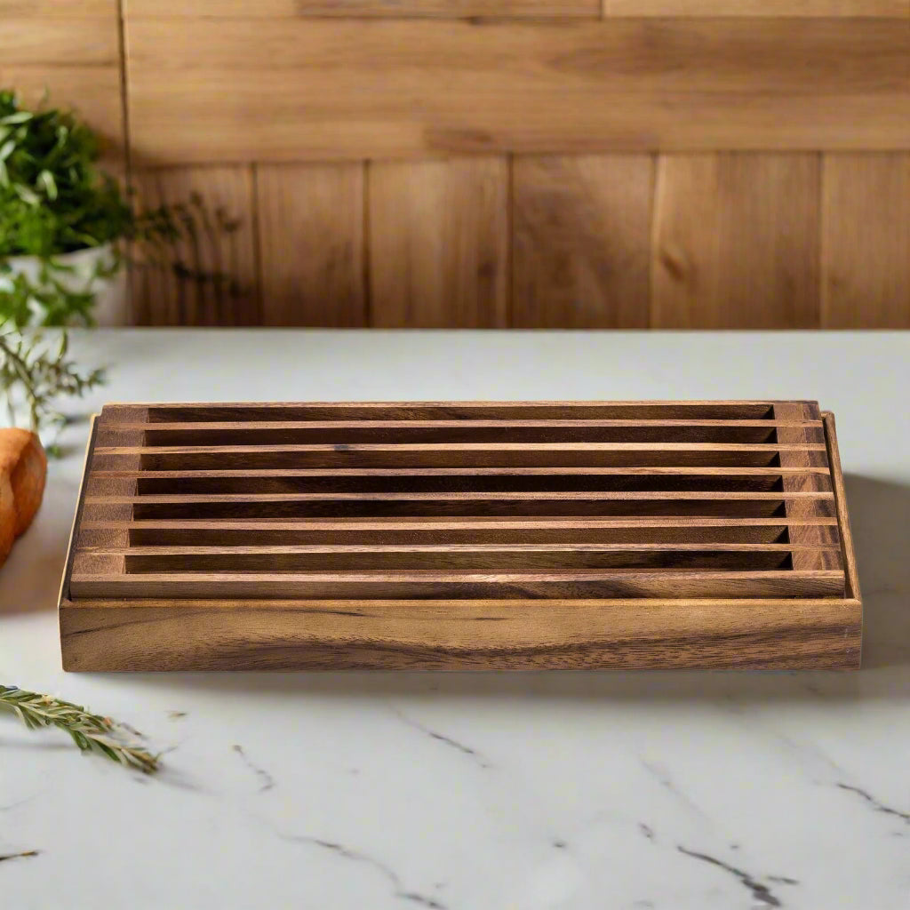 Three-in-One Tray, Trivet and Bread Crumb Catcher-Tabletop-Parc Decor