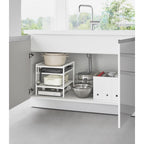 Three-Tier Cabinet Storage Rack (14" H) - Steel
