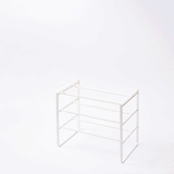 Three-Tier Expandable Shoe Rack (18" H) - Steel