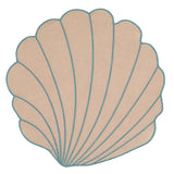 Tidal Shell Placemat - Set of 4-Placemat-Parc Decor