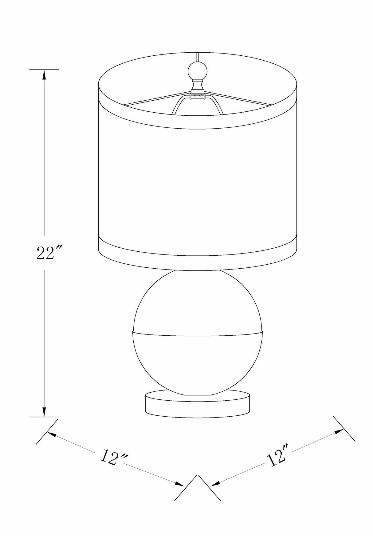 Tigtabon Table Lamp-Lighting-Parc Decor