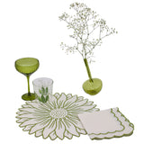 Tilted Sage Bud Vase - Pair-Decorative vase-Parc Decor