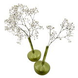 Tilted Sage Bud Vase - Pair-Decorative vase-Parc Decor