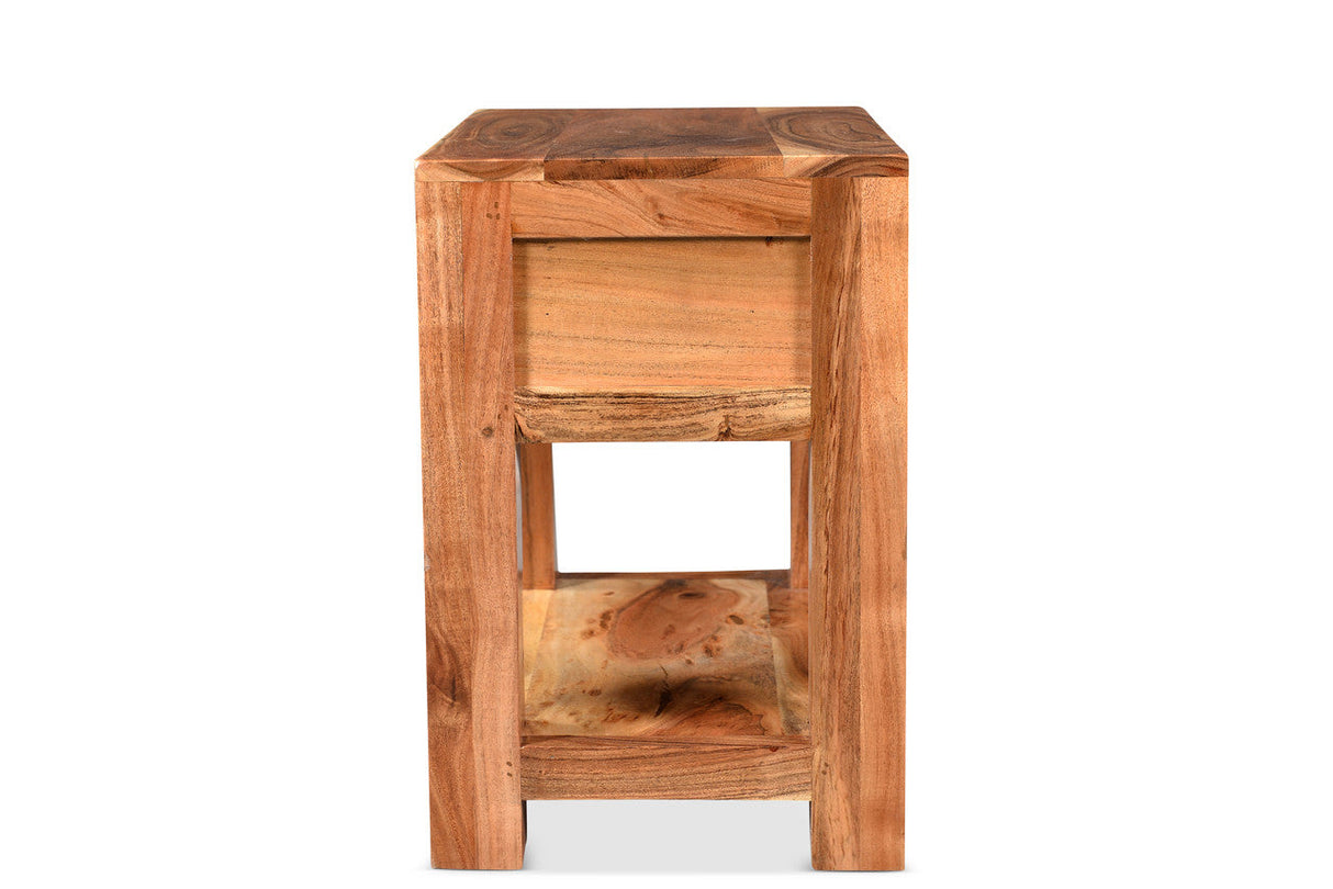 Timbergirl Ajmer Solid Wood Side table-End table-Parc Decor