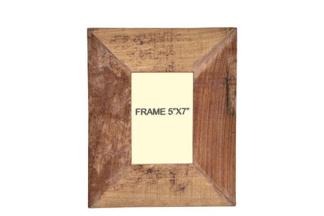Timbergirl Distressed Wood Photo Frame 5x7-Picture Frames-Parc Decor