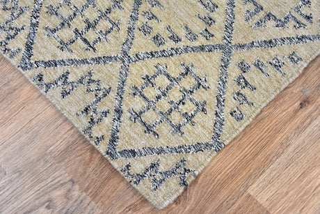 Timbergirl Kilim Craft Grey Wool Handmade Rug