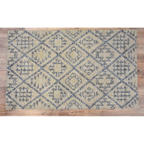 Timbergirl Kilim Craft Grey Wool Handmade Rug