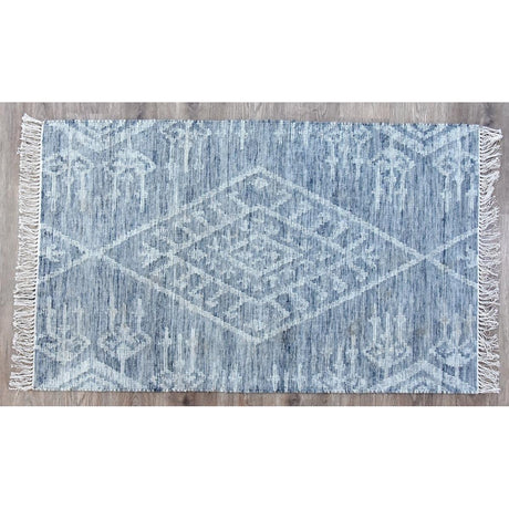 Timbergirl Kilim Kite Grey Wool Handmade Rug