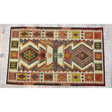 Timbergirl Kilim Rust Wool and Cotton Handmade Rug
