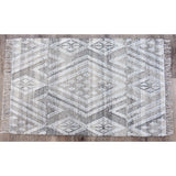Timbergirl Kilim Sand Wool and Cotton Handmade Rug