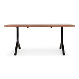 Timbergirl Phoebe Live edge Acacia Wood Dining Table 84"-Dining Table-Parc Decor