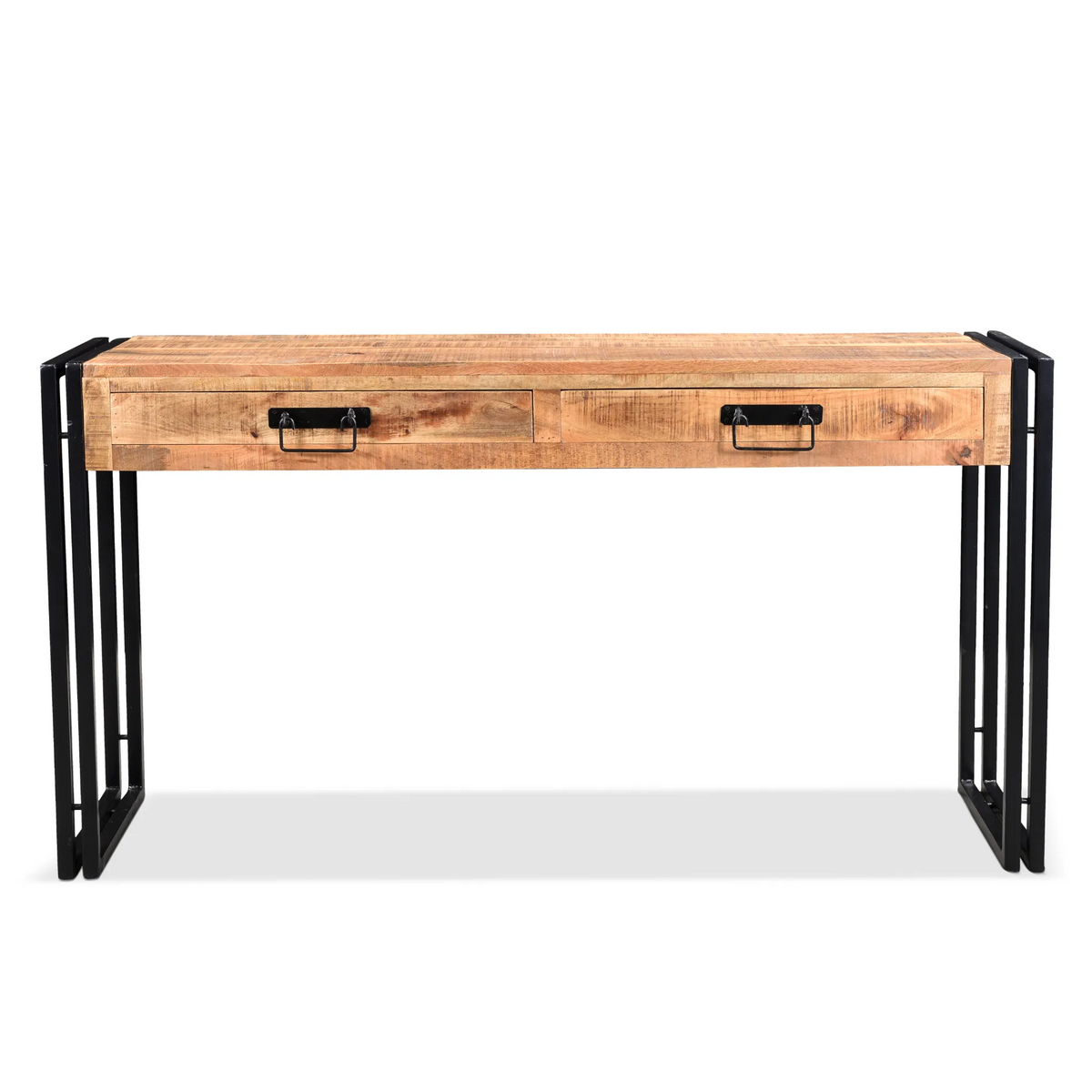 Timbergirl Reclaimed Mango Wood Console Table with Metal Legs – Parc Decor