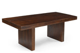 Timbergirl Solid Dark Mango Wood Dining Table - 80"-Dining Table-Parc Decor