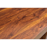 Timbergirl Solid Sheesham Wood Dining Table-Dining Table-Parc Decor