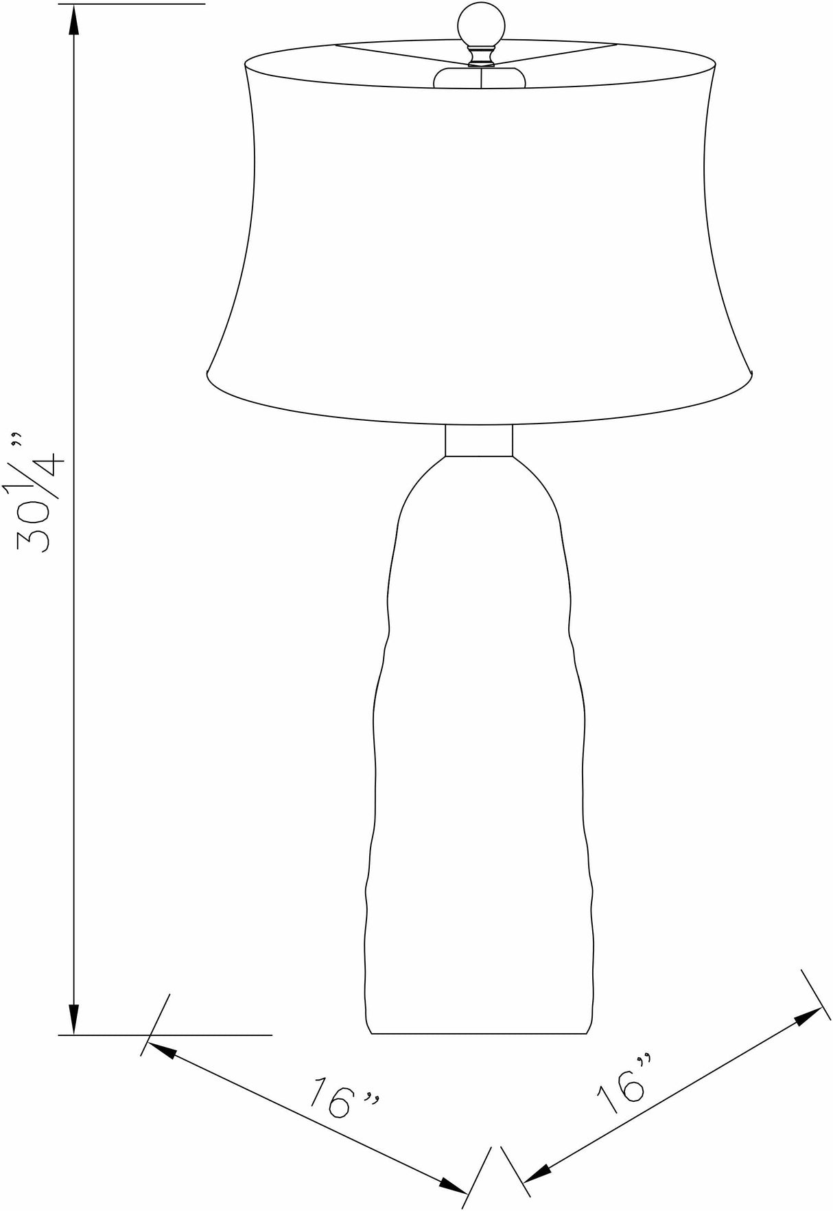 Tinoto Glass Table Lamp-Lighting-Parc Decor