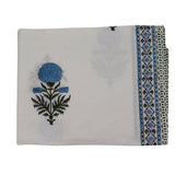 Toile de Blu Hortensia Organic Cotton Tablecloth
