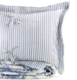 Toile Reversible Cotton Quilt Set-Quilt-Parc Decor