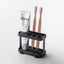 Toothbrush + Toothpaste Stand - Steel