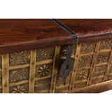 Tortoise Wooden Metal Fitted Box