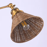 Traditional 1-Light Golden Wall Light