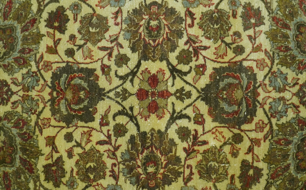 Traditional Fine Serapi Design Beige And Brown Hand Knotted 8x10 Wool Area Rug