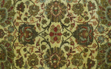 Traditional Fine Serapi Design Beige And Brown Hand Knotted 8x10 Wool Area Rug
