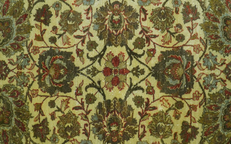 Traditional Fine Serapi Design Beige And Brown Hand Knotted 8x10 Wool Area Rug