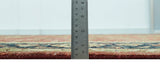 Traditional Fine Turkish design Rust And Beige 8x10 Hand Knotted Wool Area Rug