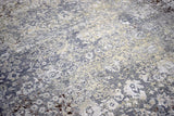 Traditional Gray And Brown Hand Knotted Wool 8x10 Area Rug