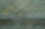 Traditional Oushak Beige And Blue 10x14 Hand Knotted Wool Area Rug