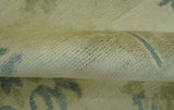 Traditional Oushak Design Beige And Gray Hand Knotted 9x12 Wool Area Rug