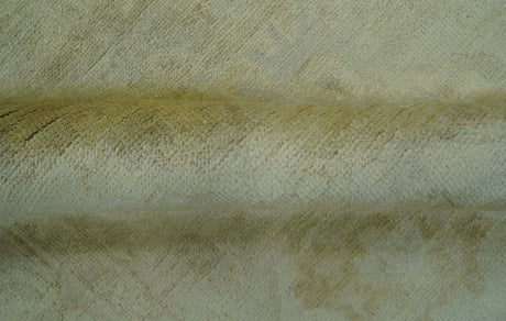 Traditional Oushak Design Beige And Silver Hand Knotted 8x10 Wool Area Rug