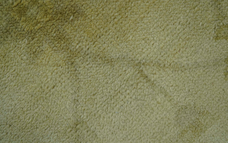 Traditional Oushak Design Brown And Beige Hand Knotted 4x6 Wool Area Rug