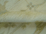 Traditional Oushak Design Ivory And Brown Hand Knotted 8x10 Wool Area Rug
