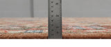 Traditional Oushak Tree of Life Rust and Brown Hand Knotted Wool Rug