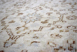 Traditional Persian Design Ivory Hand knotted Wool 8x10 Area Rug