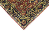Traditional Persian Design Maroon Hand Knotted Wool 3x12 Area Rug