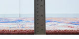 Traditional Serapi Design Blue And Pink Hand Knotted Wool Area Rug