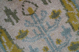 Traditional Tree of life Peach Hand Knotted 2x3 Wool Area Rug