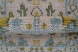Traditional Tree of life Peach Hand Knotted 2x3 Wool Area Rug