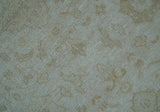 Traditional Turkish Design Beige Hand Knotted 9x12 Wool Area Rug