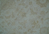 Traditional Turkish Design Beige Hand Knotted 9x12 Wool Area Rug